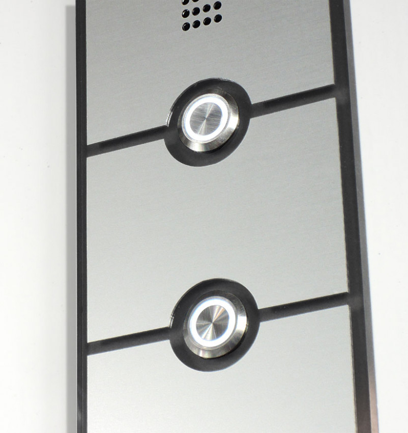 02A SKYLINE SmartHome Panel IP SIP Video Tür Sprechanlage LAN mit 3D Hausnummer