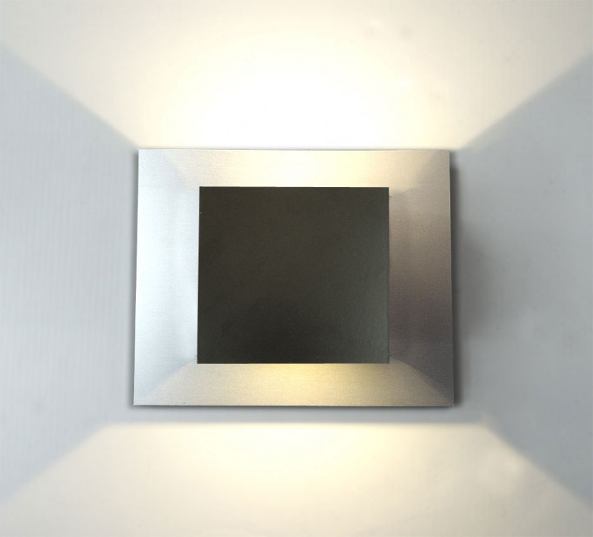 COB, ip65, Anthrazit, Eckig, LED, Wandleuchte,UP DOWN, LEUCHTE,up & down